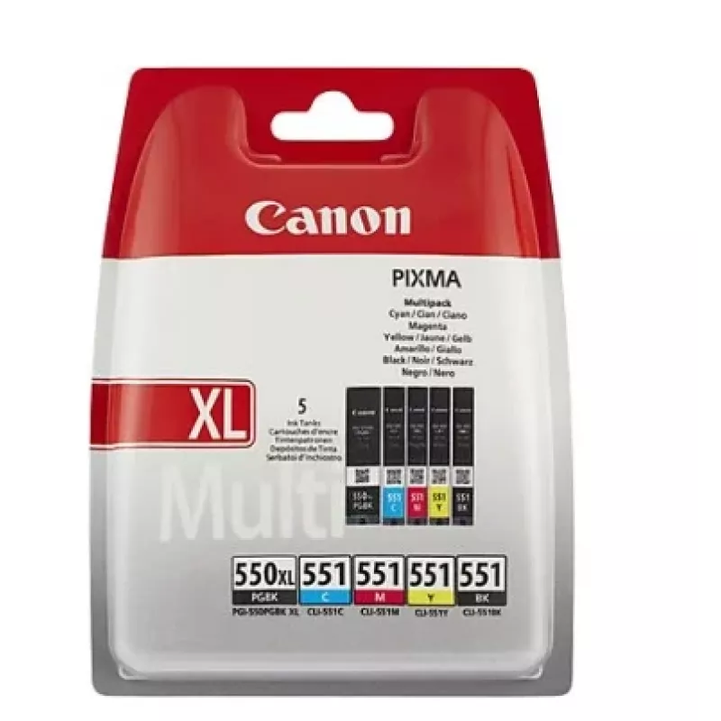 CANON PGI-550XL/CLI-551 BCMYB MULTI atramentová kazeta