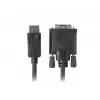 Videokábel adaptér LANBERG DisplayPort na DVI-D CA-DPDV-10CU-0018-BK, 1,8 m, čierny