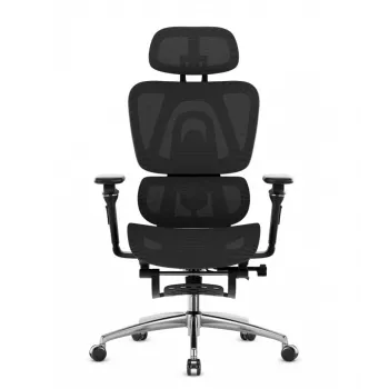 Kancelárska stolička mark adler Expert 7.9 čierna – ergonomická otočná stolička, čierna látka, model MA-EXPERT 7.9 čierna