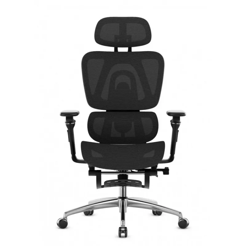 Kancelárska stolička mark adler Expert 7.9 čierna – ergonomická otočná stolička, čierna látka, model MA-EXPERT 7.9 čierna