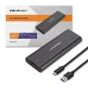 Puzdro na disky M.2 SATA SSD | NGFF | USB Type-C