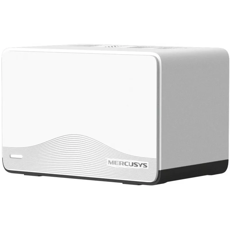 Mesh systém MERCUSYS Halo H27BE dvojpásmový Wi‑Fi 6, balenie 2 ks, 3x LAN, 3568 Mbit/s, interné antény, biela