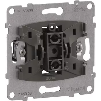 Legrand SEANO modul 765006 prepínač 10AX Push-In svorky (765006)