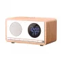 MANTA RDI912W Rimini rádiobudík, Bluetooth a bezdrôtové nabíjanie, biela