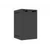 Nástenný rack LANBERG WF10-2309-10B 9U, 469×280×310 mm, hĺbka 10 palcov, čierna, IP20