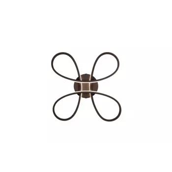 Stropné LED FLY LIGHT 40CM 3000K MATT BL