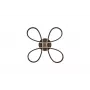 Stropné LED FLY LIGHT 40CM 3000K MATT BL
