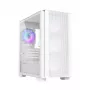 Montech AIR 100 ARGB MICRO-ATX veža so štyrmi predinštalovanými ARGB ventilátormi, ultra-minimalistický dizajn, jemný mesh predný panel, vysoký prietok vzduchu, jedinečná strana