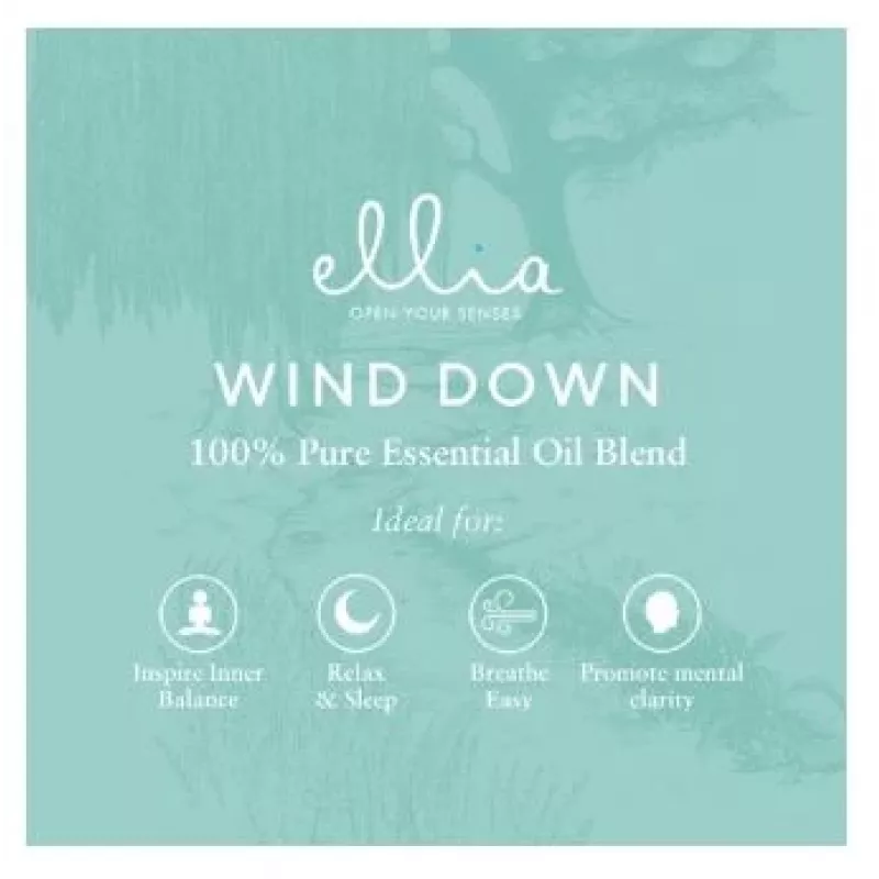 HoMedics Wind Down aromatická esencia éterický olej 15 ml difuzér vône