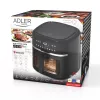 Adler AD 6318 teplovzdušná fritéza, 8 l, 2500 W, LCD displej, 9 programov, čierna