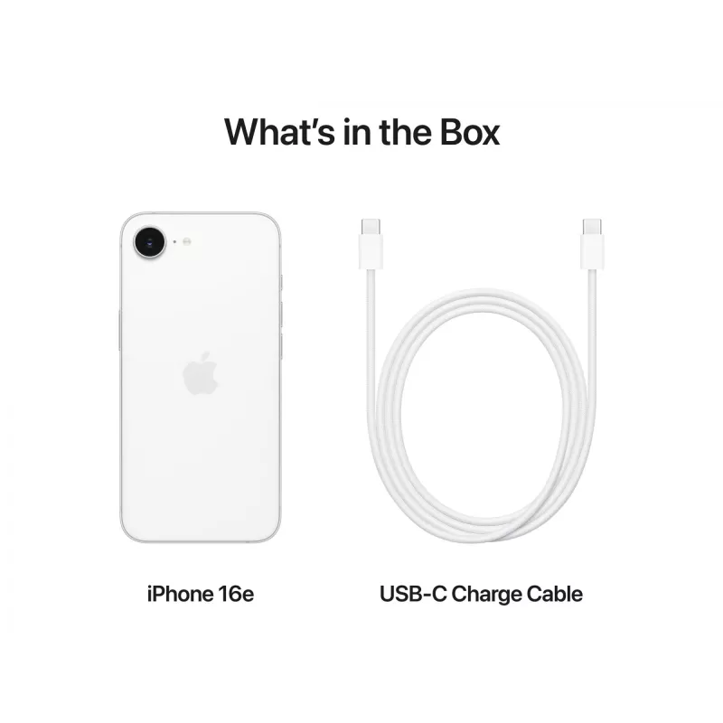 iPhone 16E 512GB biela