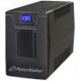 Neprerušiteľný zdroj napájania PowerWalker VI 800 SCL FR — Line-Interactive UPS 0,8 kVA (480 W), 2 zásuvky typ E, USB, RJ-45/RJ-11, 12V 9Ah batéria, Tower, čierna
