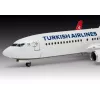 Plastové modelové lietadlo REVELL Boeing 737-800 Turkish Air mierka 1:144