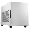 Mini-ITX skriňa SILVERSTONE SST-SG15S, strieborná hliníková kompaktná skriňa