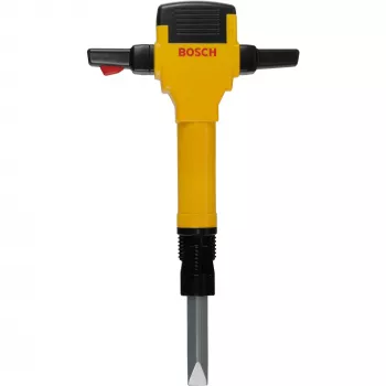 Theo Klein 8405 Bosch zbíjacie kladivo I na batérie s pohybom vrtáka nahor a nadol I so zvukom motora a blikajúcim svetlom I rozmery: 28 cm x 7 cm