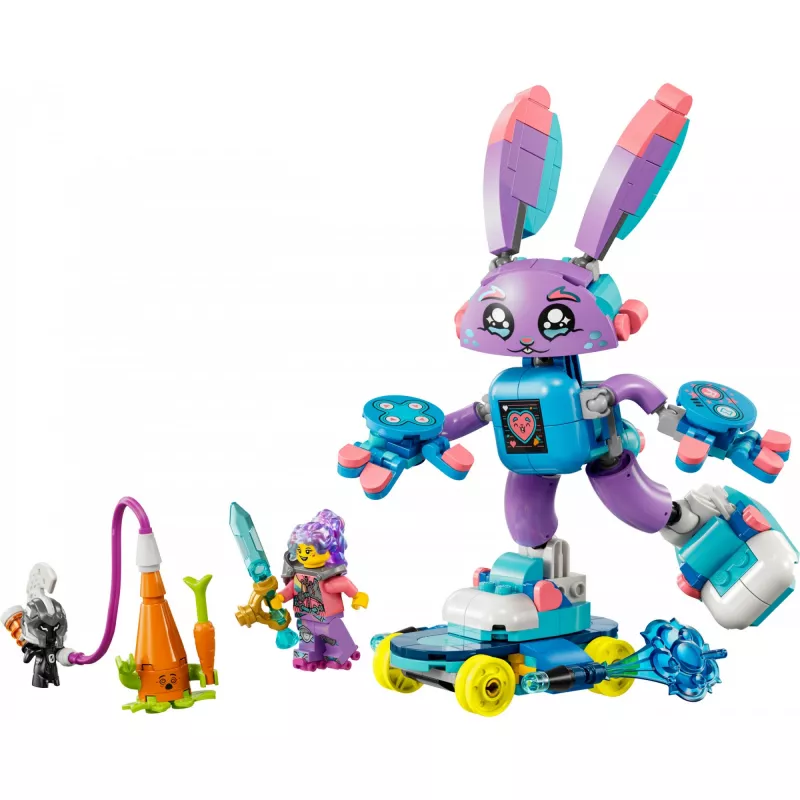 LEGO stavebnica LEGO 71490 Dreamzz Izzie a Bunchurro Gaming Bunny – set postáv