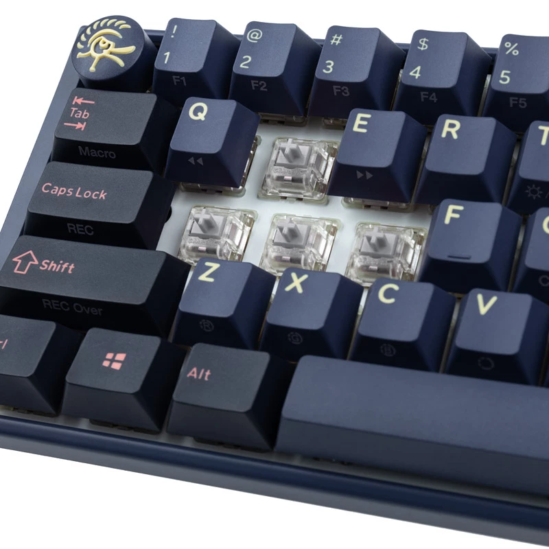 Ducky One 3 Mini klávesnica herná USB US English modrá