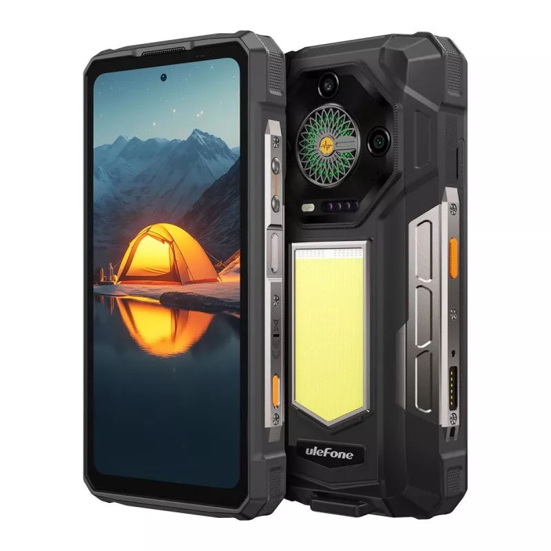 Odolný smartfón UleFone Armor 33 5G 6,3 palca – 12 GB RAM, 512 GB úložisko, čierny