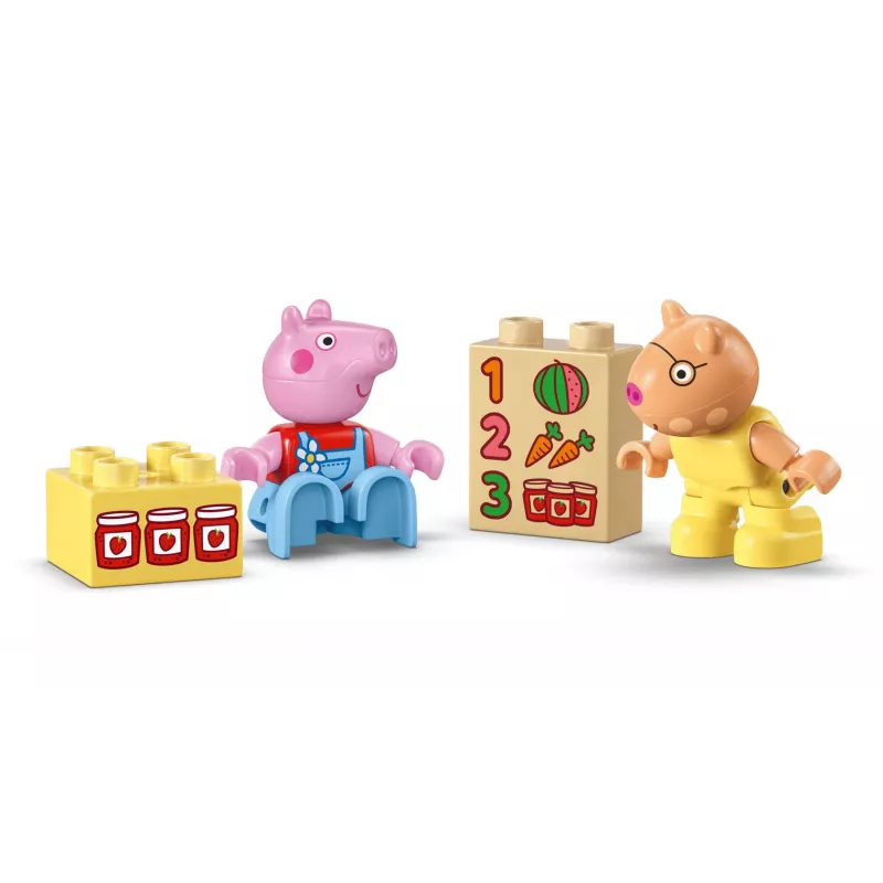 LEGO DUPLO 10468 Peppa Pig traktor a trh