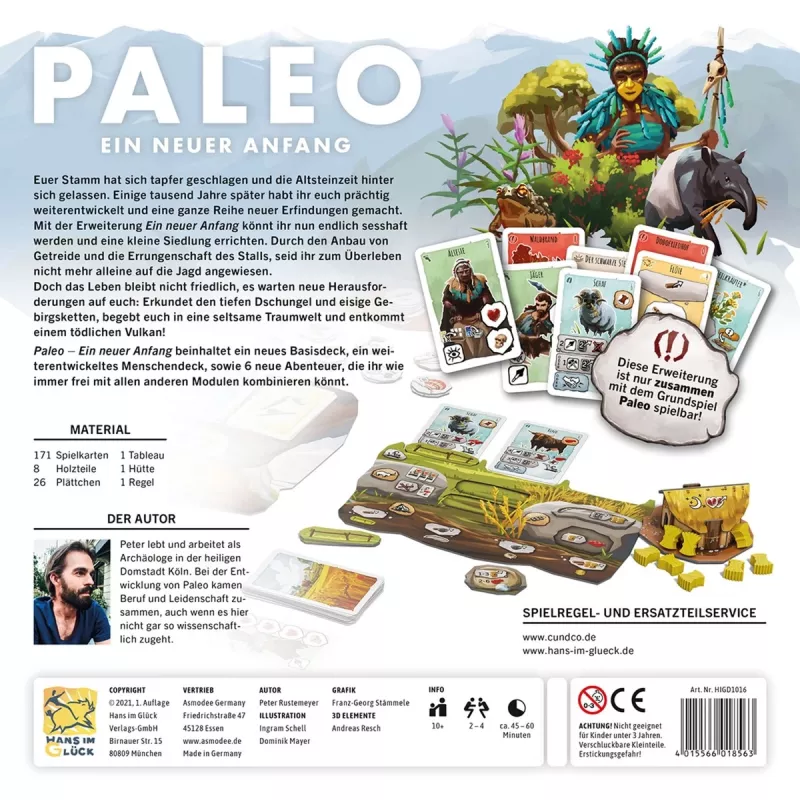 Paleo - A New Beginning, rozšírenie spoločenskej hry