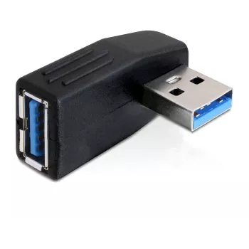Káblový prepínač pohlavia DeLOCK 65341 USB 3.0 čierna
