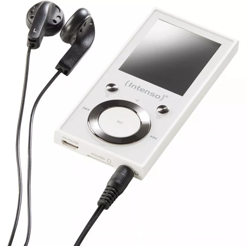 MP3 PREHRÁVAČ 16GB WHITE/3717472 INTENSO