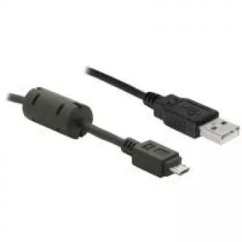 DeLOCK - USB kábel - USB Type-A, 4-pin (M) - Micro-USB, Type-B (M) - 1 m (82299)