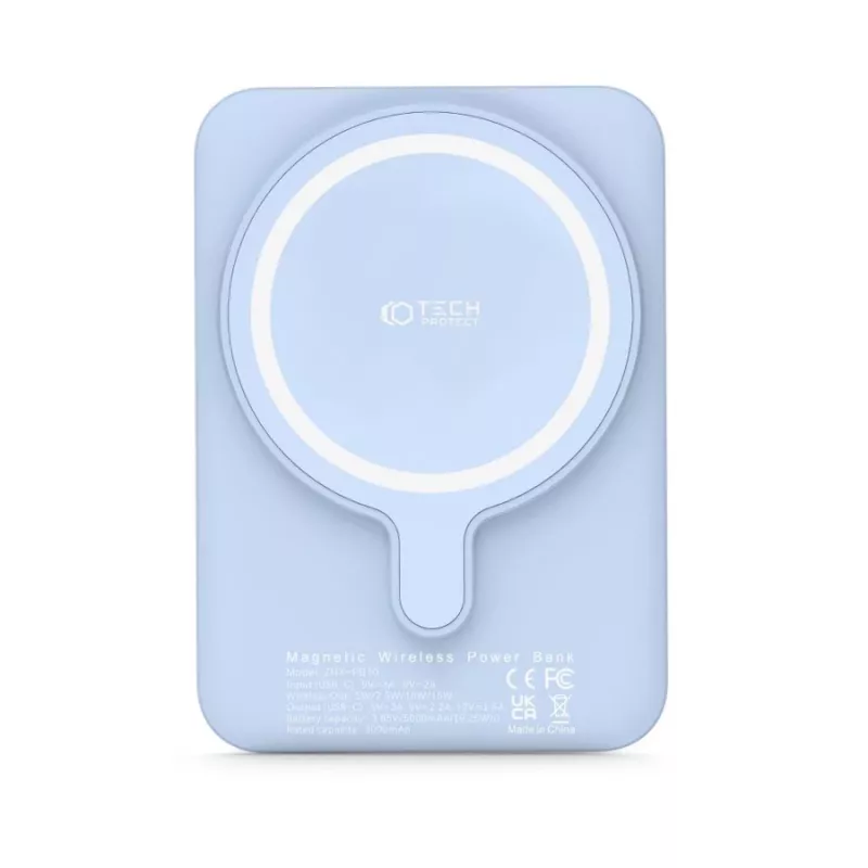 Prenosná powerbanka TECH-PROTECT PB10 LIFEMAG 5000mAh modrá
