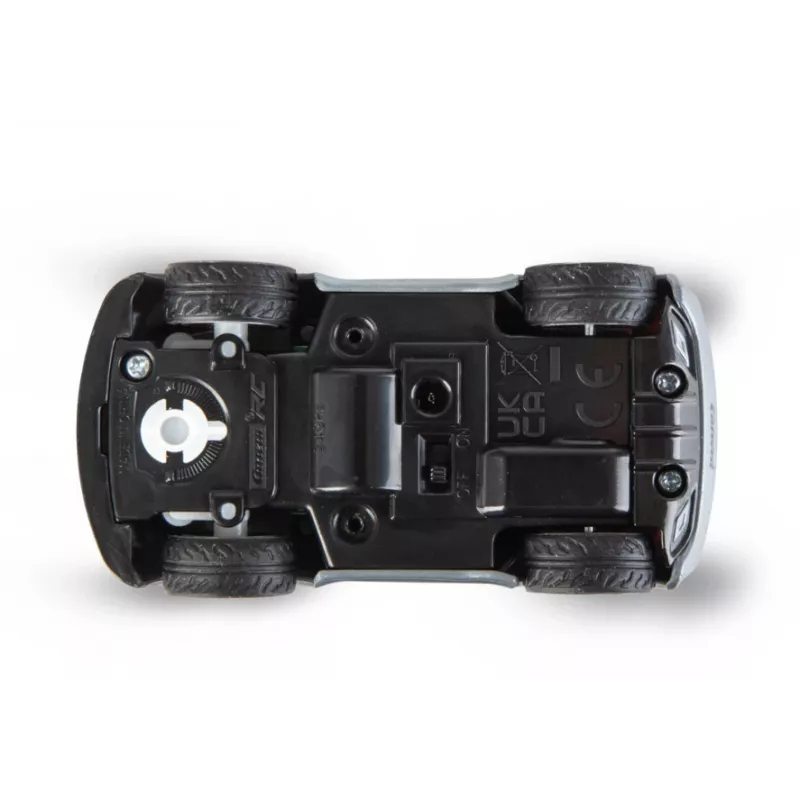 RC auto Bundesliga Mini RC 1:43 sivá