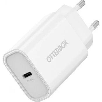 Nástenná nabíjačka OTTERBOX 30W USB-C PD biela — 30W výstup, jeden USB‑C konektor