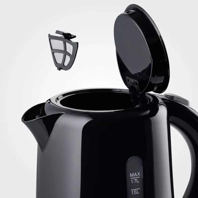 Severin WK 4322 Kanvica na vodu 1,7 l 2200 W čierna