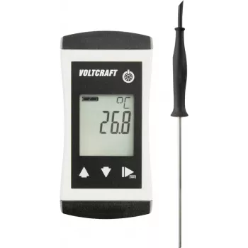 VOLTCRAFT PTM 100 + TPT-201 teplomer -200 - 450 °C typ snímača Pt1000 IP65