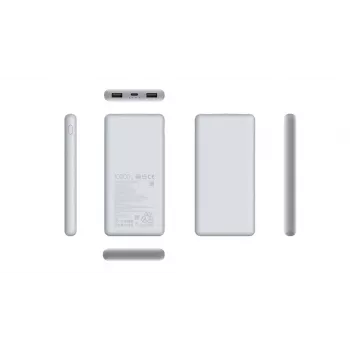 Powerbank Xiaomi BHR9350GL 10000 mAh Li‑Ion, Quick Charge 3+, USB‑A + USB‑C, 3 A výstup, biela