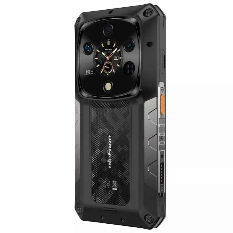Odolný smartfón UleFone Armor 28 Ultra 5G — 16 GB RAM, 1 TB úložisko, čierny