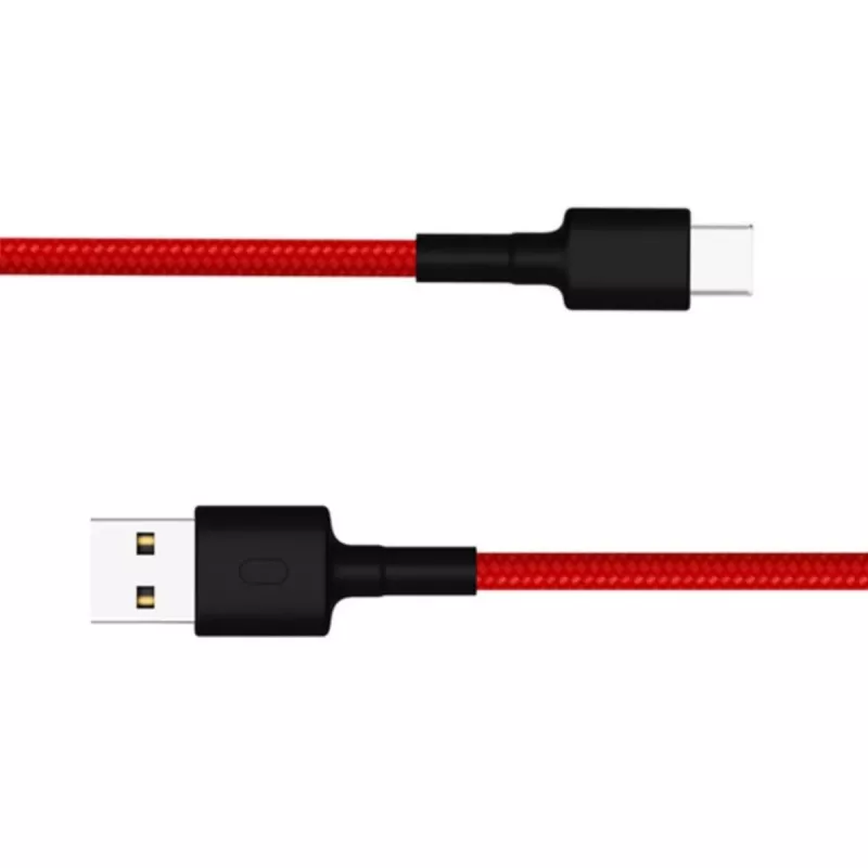 Xiaomi | Mi Type-C pletený kábel | SJV4110GL | USB-C na USB-A USB Type-C konektor samec | USB Type-A (2.0) konektor samec