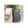 Prenosné rádio Muse M-03 R s FM-PLL ladením, LCD displej, externá anténa, čierne