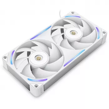 Skriňový ventilátor do počítača NZXT F240X 120 mm biely, 1 kus, 240 × 120 × 30 mm