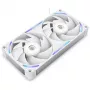 Skriňový ventilátor do počítača NZXT F240X 120 mm biely, 1 kus, 240 × 120 × 30 mm
