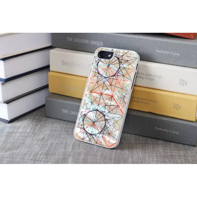 Ochranné puzdro iKins pre Apple iPhone 8/7 – artist biela