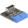DeLOCK 67174 interný USB Type-E adaptér USB 3.0 19-pin konektor samica