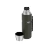 Termoska THERMOS TH-170028 470 ml, vákuovo izolovaný nerez, olivovo zelená, 24 h teplé/studené