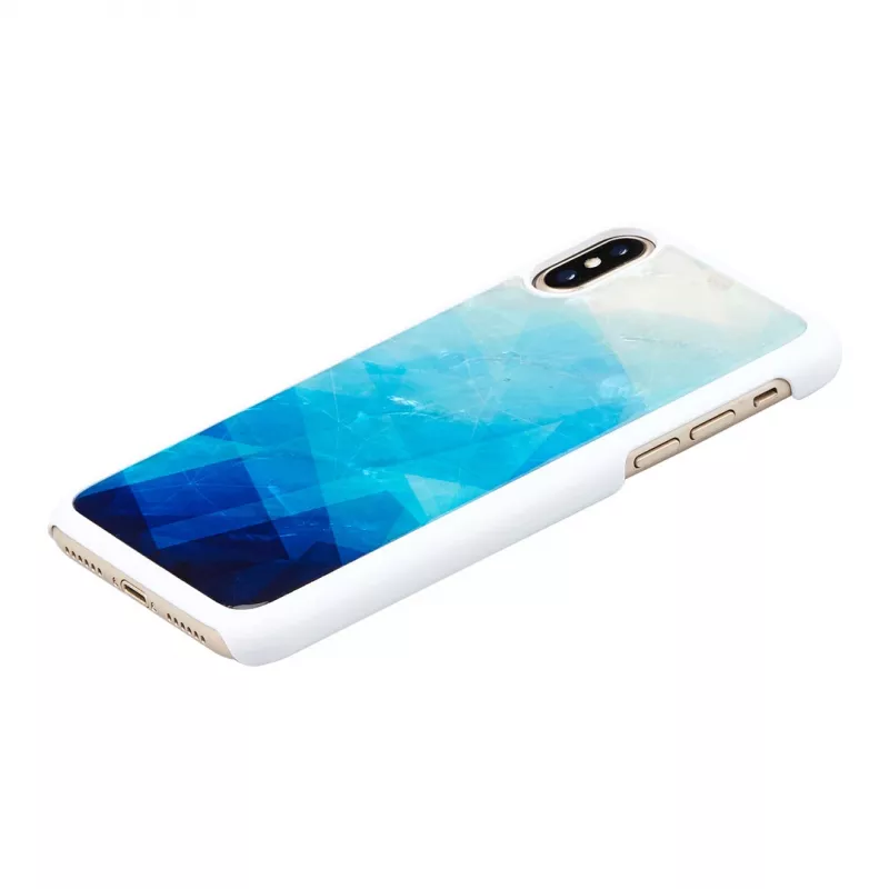 Obal na smartphone iKins pre iPhone XS/S blue lake white