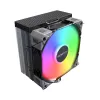 Montech NX400 Black ARGB vzduchový chladič procesora, multi socket, 120 mm, čierny