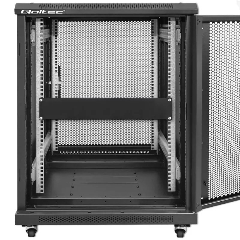 Qoltec 54512 19" rackový záslepný panel, 2U, oceľ