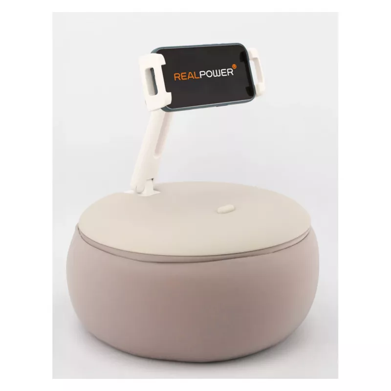 RealPower PillowStand-1 pasívny držiak mobilný telefón/smartphone, tablet/UMPC béžový