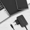 Qoltec 52386 GaN POWER PRO nabíjačka | 1xUSB-C | 65W | 5-20V | 3-3,25A | čierna