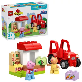 LEGO DUPLO 10468 Peppa Pig traktor a trh