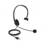 Headset DeLOCK USB mono headset s reguláciou hlasitosti