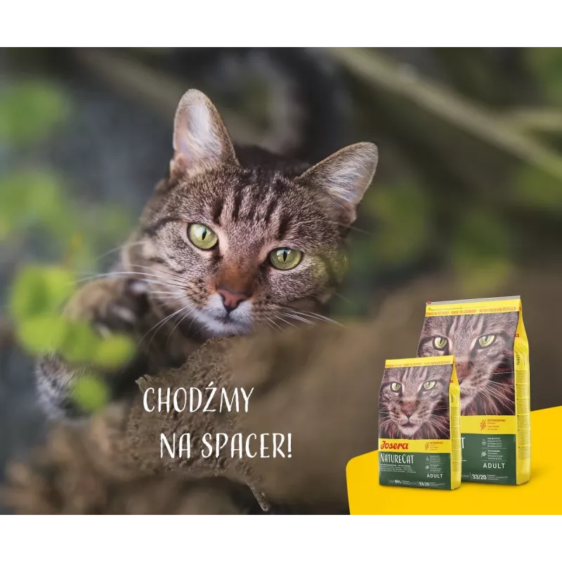 Suché krmivo pre mačky Josera NatureCat 10kg ryba