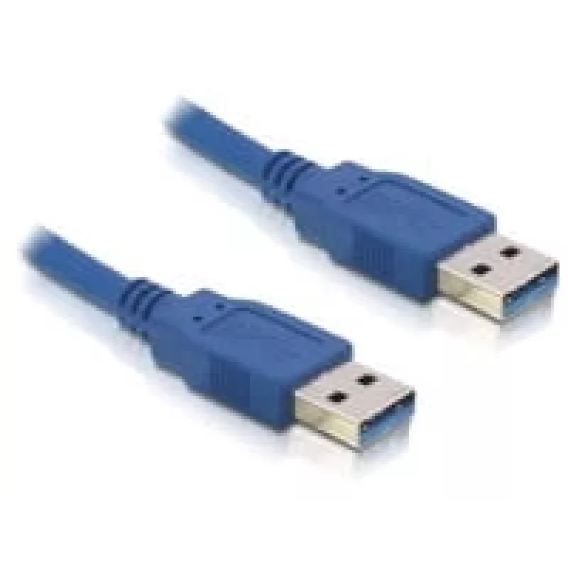 USB kábel DeLOCK USB 3.0-A konektor samec/konektor samec – 1 m